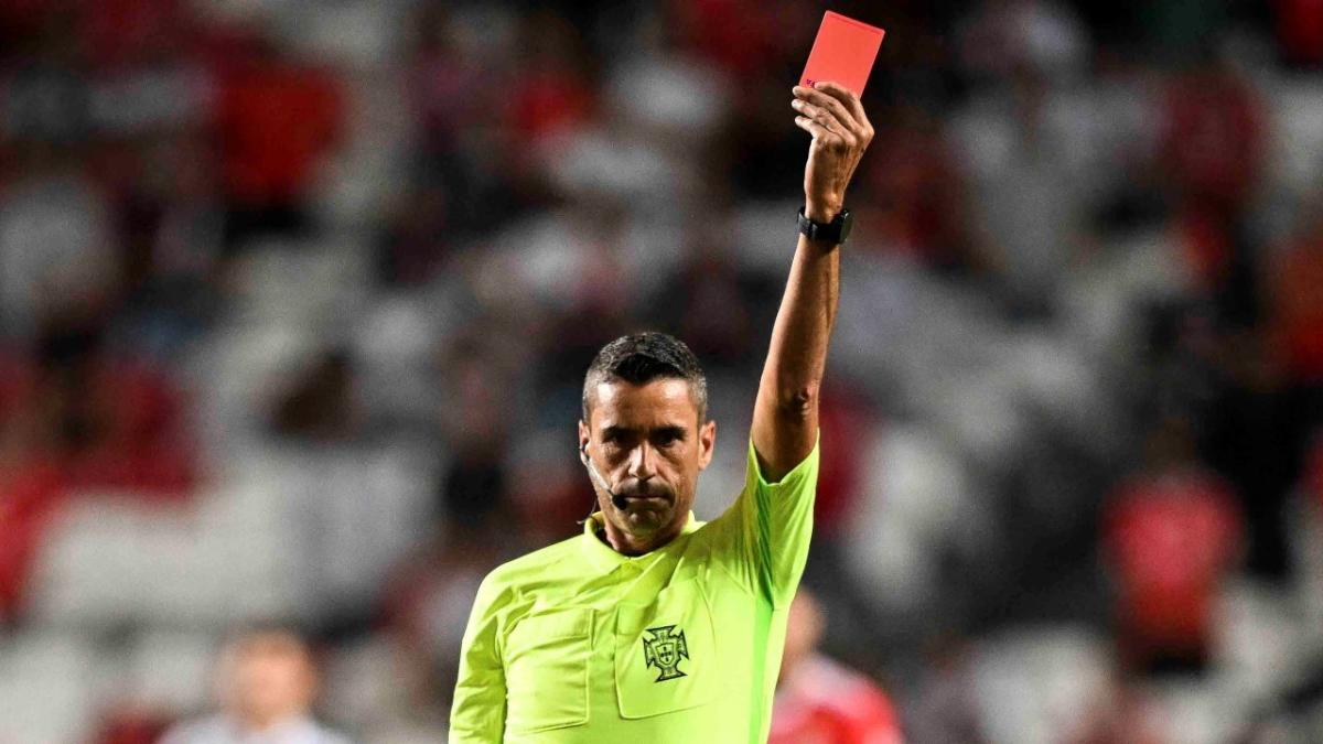 Referee Nuno Almeida takes charge of Sporting v Porto on Monday
